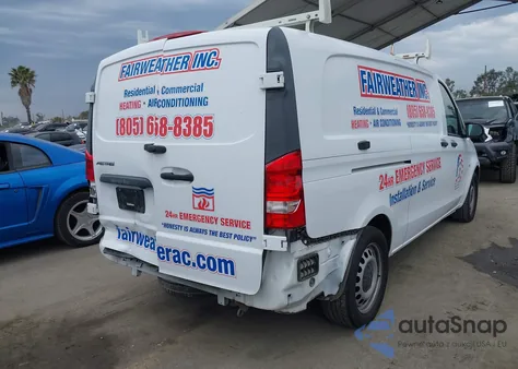 2020 Mercedes-Benz Metris z USA, uszkodzony, nr VIN WD3PG3EA6L3645875